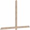 Ekena Millwork Eugene Smooth Timber Gable Bracket, Douglas Fir, 84"W x 56"H x 1 1/2"D x 3 1/2"F, 16/12 Pitch GBW084X56X0204EUG00SDF - alternate 3